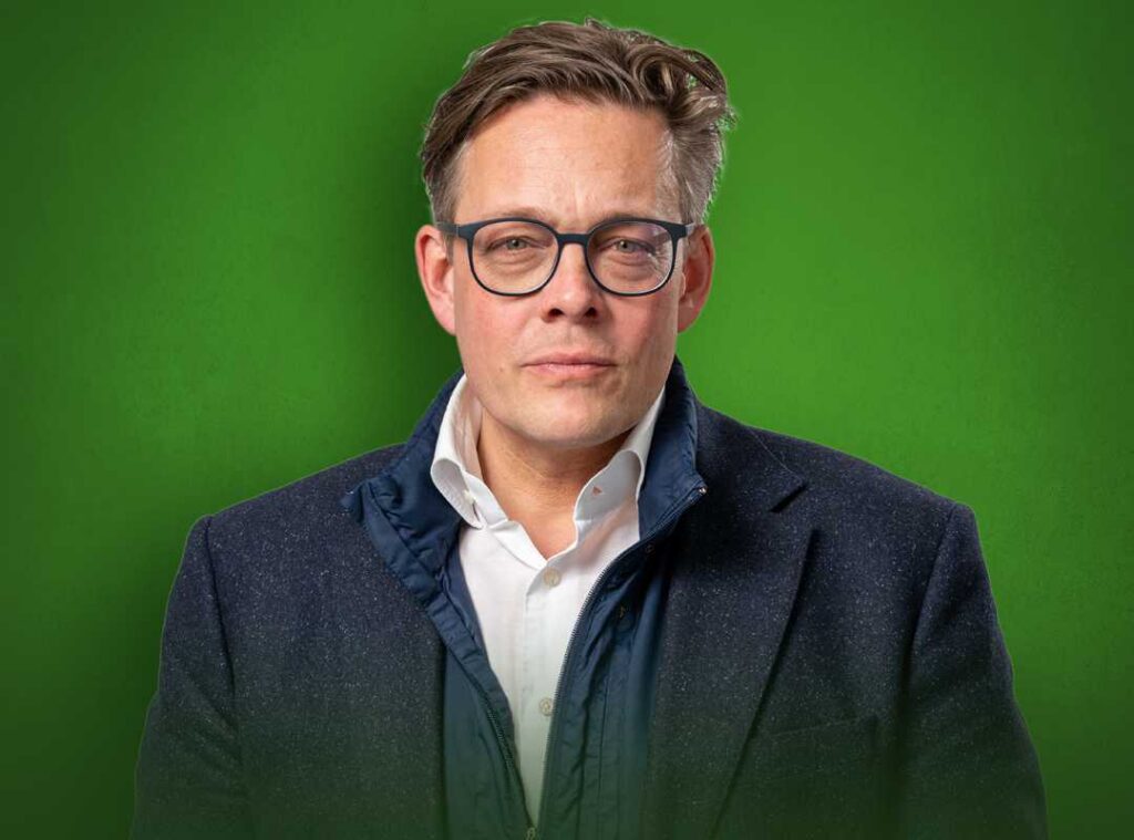 Dr. Konstantin von Notz, Mitglied der Stadtvertretung BÜNDNIS 90/DIE GRÜNEN in Mölln.