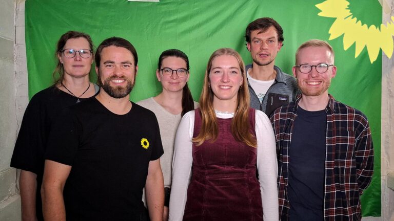 Neuer, verjüngter Vorstand bringt frischen Schwung in die Grünen Mölln