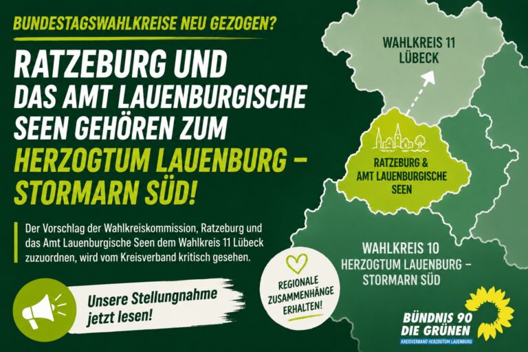 Bundestagswahlkreise neu gezogen?